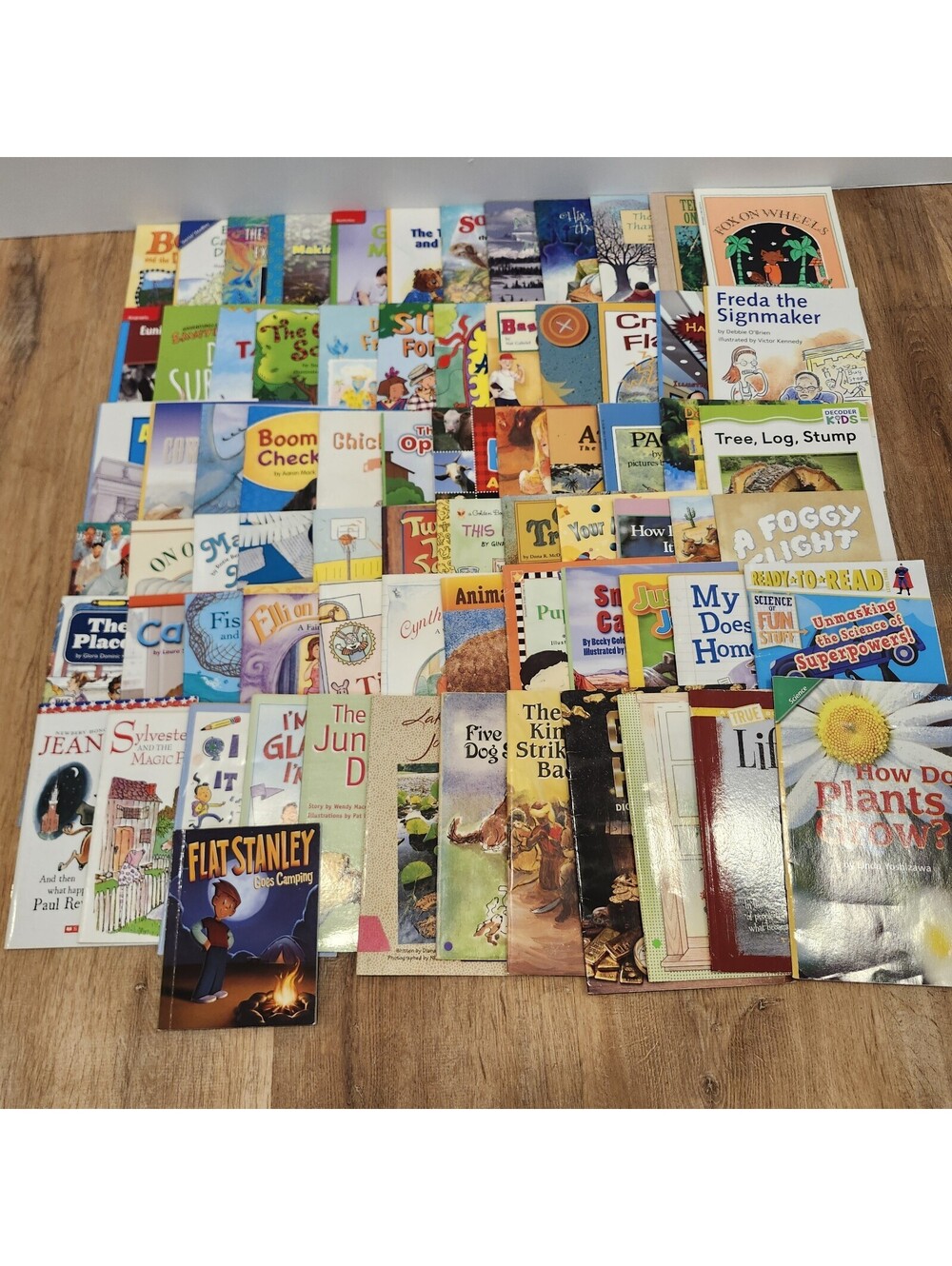 73 Picture Story Book Lot 1st 2nd 3rd Grade Scholastic Harcourt Various Subjects